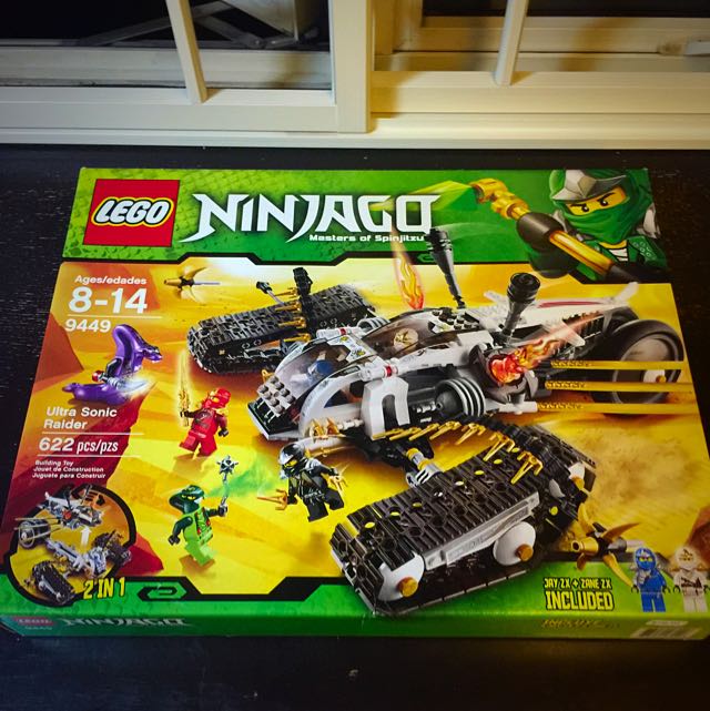Lego ninjago ultra sonic raider set 9449 2025