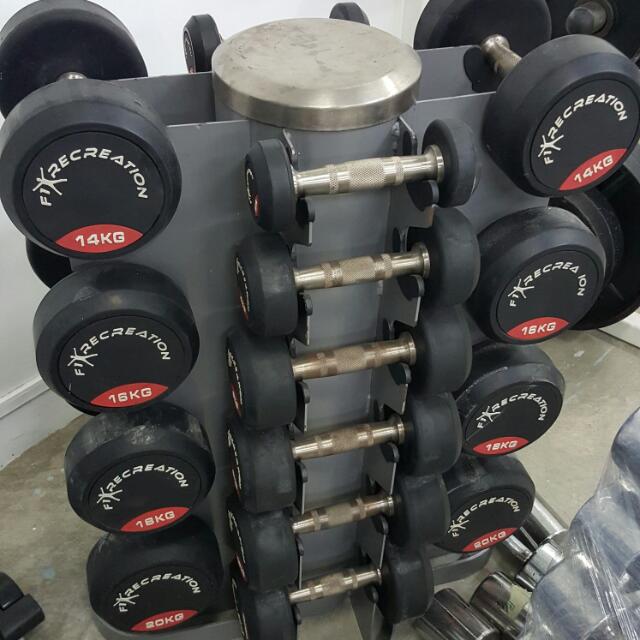 Used commercial dumbbells clearance