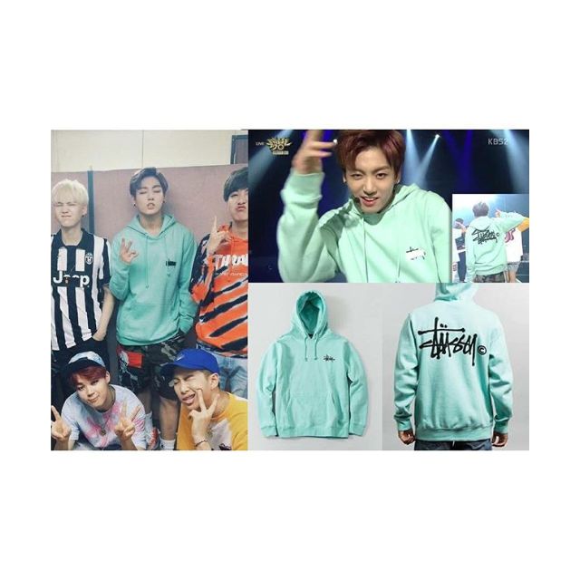 jungkook stussy hoodie