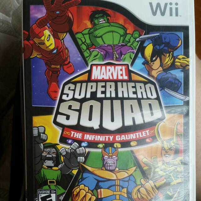 Marvel Super Hero Squad The Infinity Gauntlet Wii Game Toys Games On Carousell
