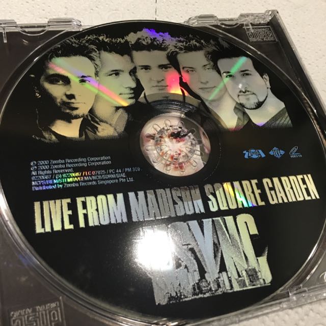 Nsync Live From Madison Square Garden Download NSYNC Live From Madison Square Garden VCD, Everything Else on Carousell
