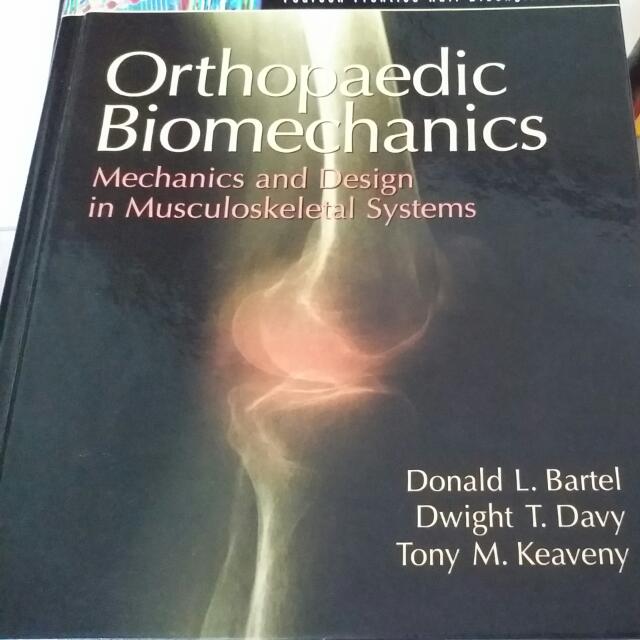 Orthopaedic biomechanics, Hobbies & Toys, Books & Magazines, Textbooks on Carousell