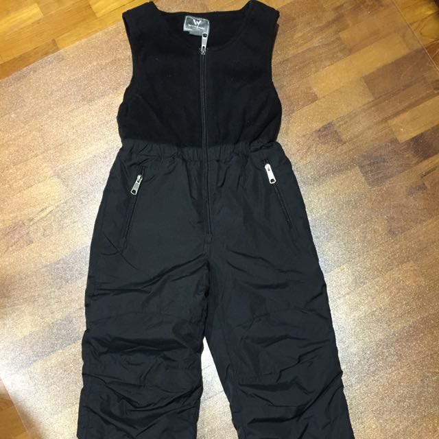 White sierra snow bib overalls online