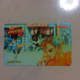 Street Fighter Trading Card - 33 Normal Carddass Street Fighter II