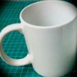 white mug/ cups/glasses/ printable mug/door gift