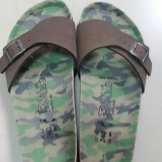 BN Birkis By Birkenstock Green Sandals