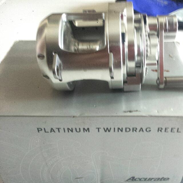 Accurate ATD6 TWINDRAG 2 SPEED REEL, Sports Equipment, Fishing on