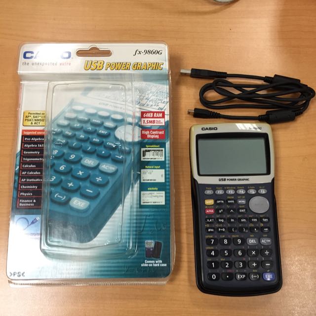 Casio FX9860G Graphing Calculator, Everything Else on Carousell