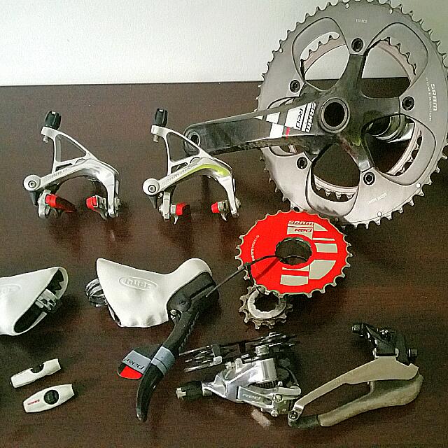 Sram Red 10 Speed Groupset In Mint Condition