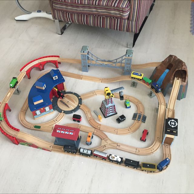 Wooden Imaginarium Train Set With Sounds