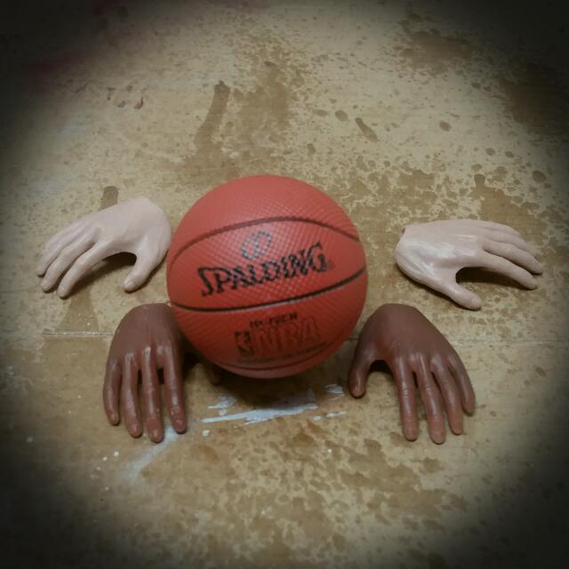 1 6 Michael Jordan Basketball Hands With Magnetic For Sale