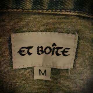 😈ET BOITE牛仔外套M碼