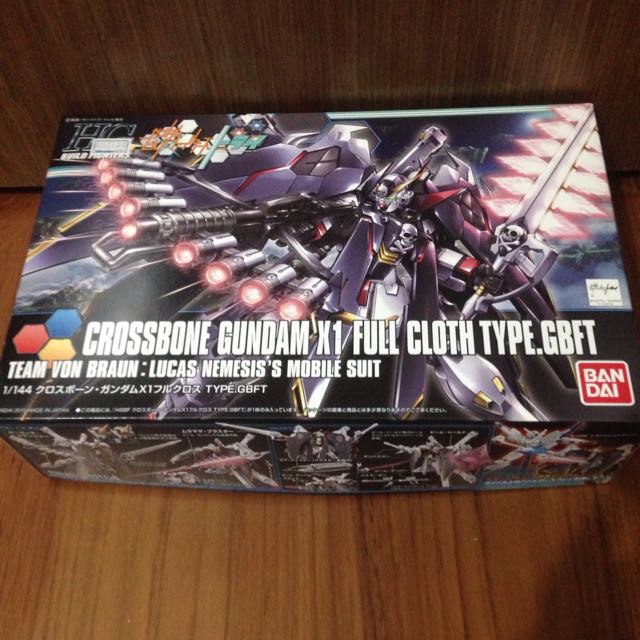 Reserved Hg 1 144 Crossbone Gundam X1 Full Cloth Type Gbft Toys