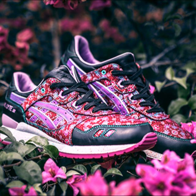 Limited Edt X Asics Gel Lyte 3 Vanda Miss Joaquim Men s Fashion Footwear Sneakers on Carousell