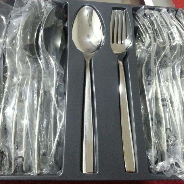 Service de couverts en inox MASTER Chef pour 4 personnes, 20 pièces
