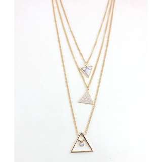 LAST | LAYERED MARBLE NECKLACE