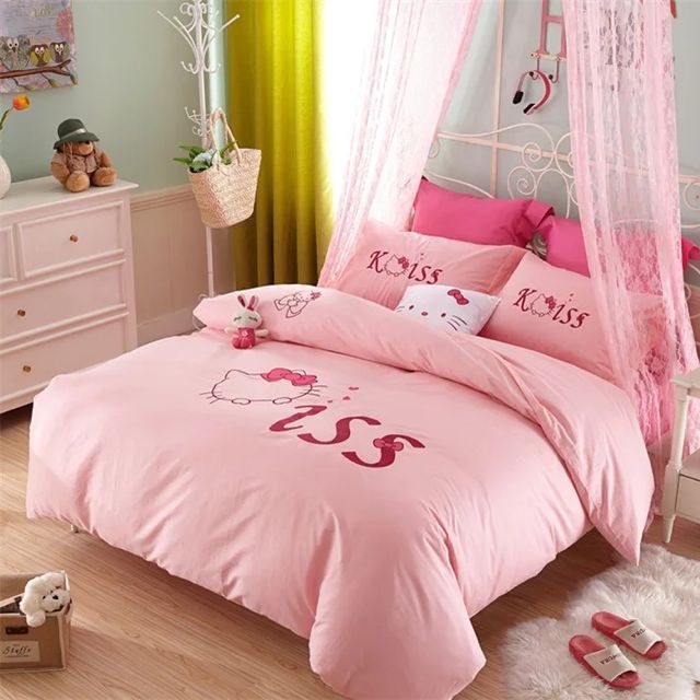 Hello Kitty Kiss Bedding Furniture On Carousell