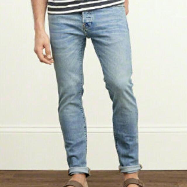 abercrombie and fitch stretch jeans