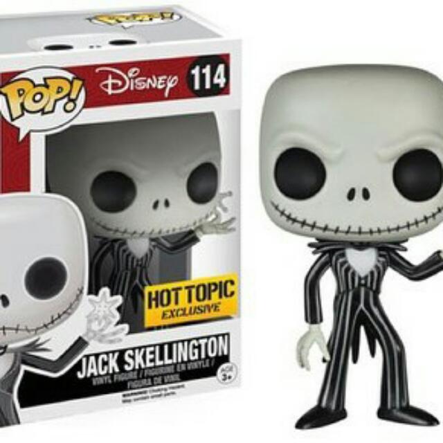 funko pop jack skellington hot topic