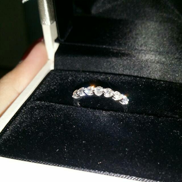 Goldheart eternity ring outlet