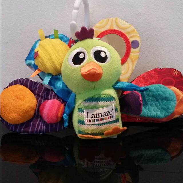 lamaze peacock toy