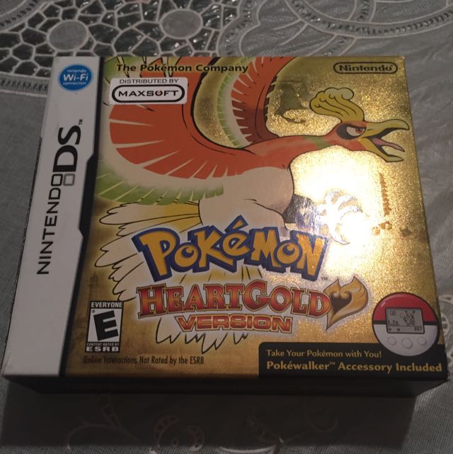 Pokemon Heartgold, Hobbies & Toys, Toys & Games on Carousell