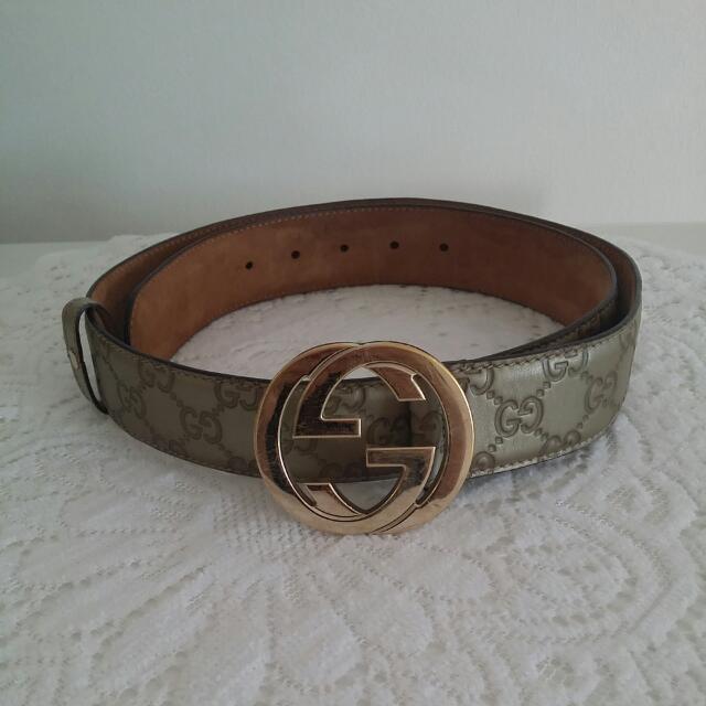 preloved gucci belt