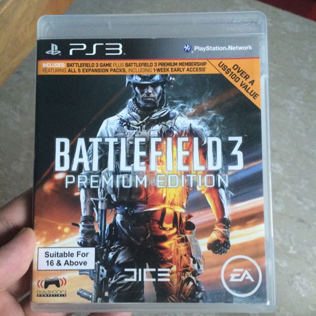 Ps3 Game Battlefield 3 Premium Edition Toys Games On