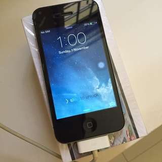 IPhone 4S 16GB Black With Box
