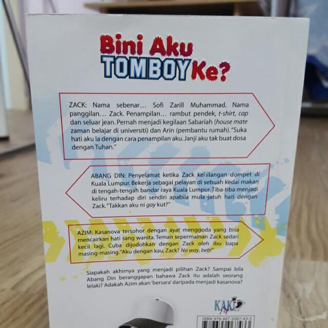 Reserved Pre Loved Malay Novel Bini Aku Tomboy Ke Hobbies Toys Books Magazines Children S Books On Carousell