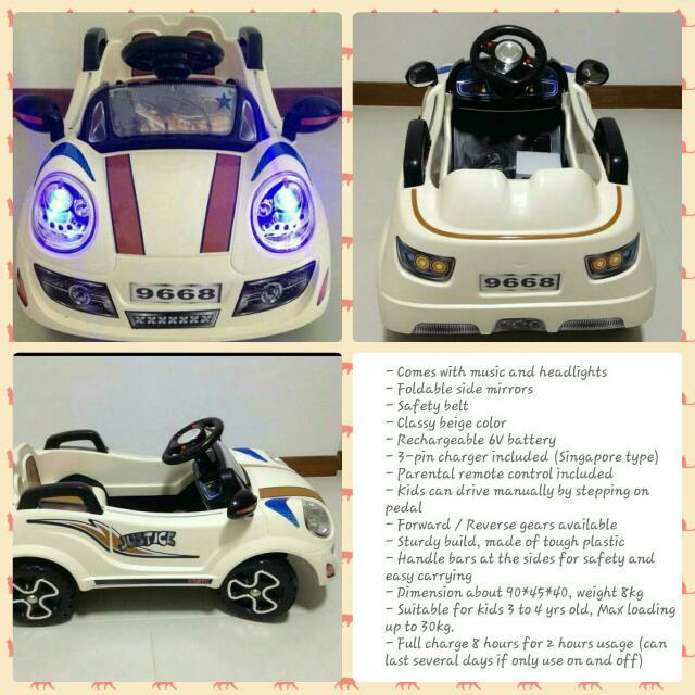 mini cooper electric toy car