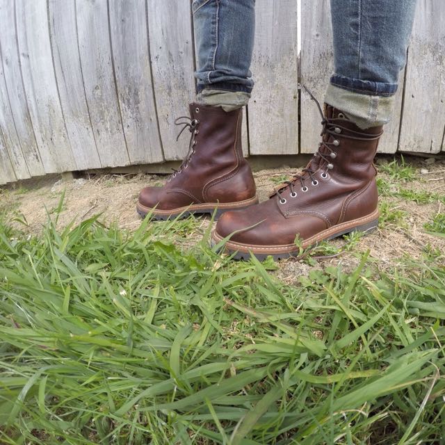 Red wing 4585 best sale logger boots