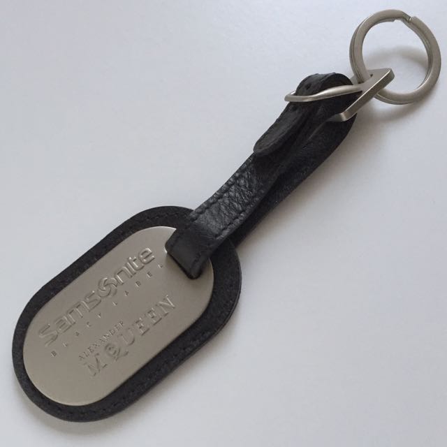 Samsonite Black Label Alexander McQueen Luggage Tag Key Holder Brand New