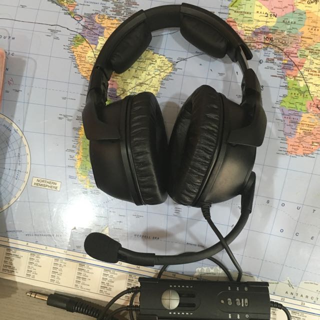Sennheiser S1 passive Aviation Headset Health Nutrition Health Monitors Weighing Scales on Carousell