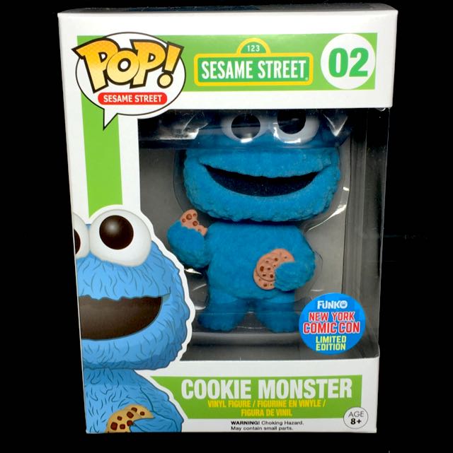 cookie monster pop figure