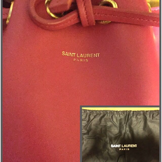 YSL Bucket Bag ( Small Emmanuelle Bucket Bag - Pink ), Luxury, Bags ...