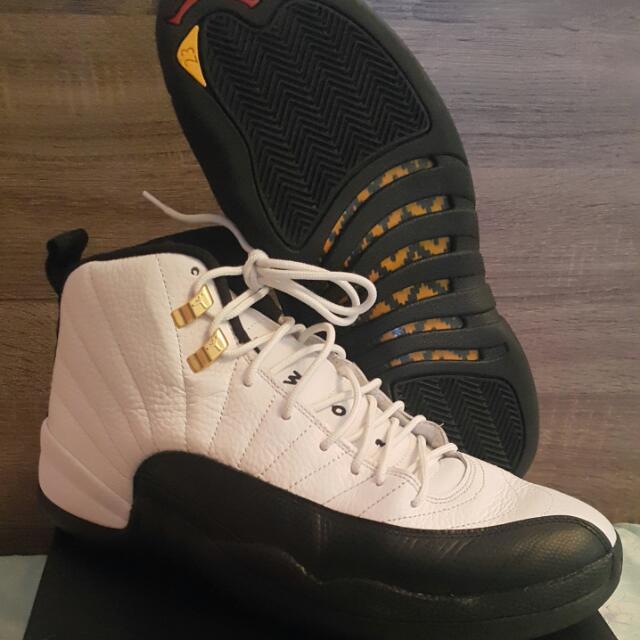 Jordan 12 Low Taxi, Men's Fashion, Footwear, Sneakers on Carousell