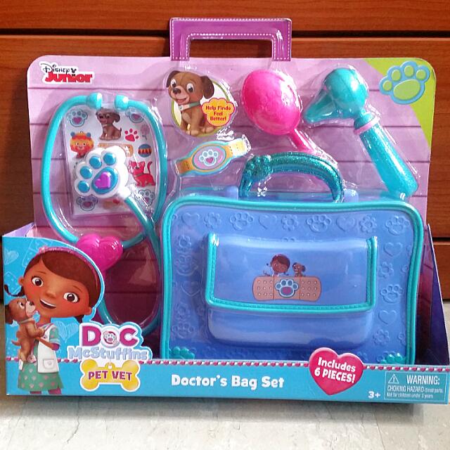 Doc mcstuffins pet vet bag hotsell