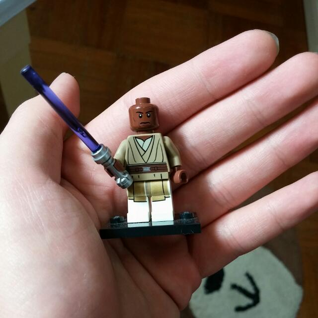 LEGO Mace Windu Minifigure, Hobbies & Toys, Toys & Games on Carousell