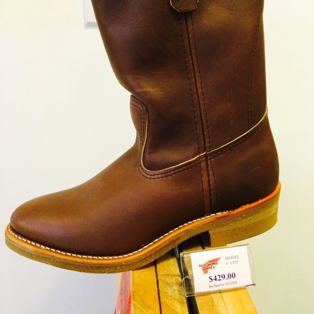 Red Wing Leather Cowboy Boots USA