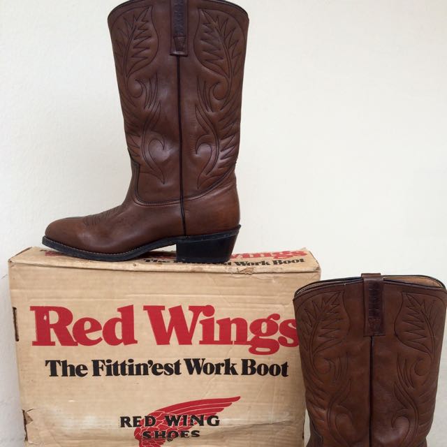 Red wing cowboy boots outlet