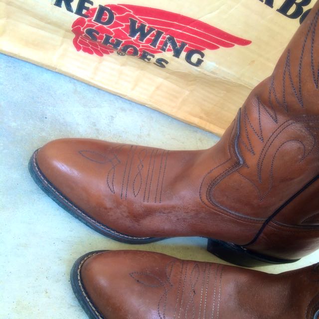 Red wing shoes western boots outlet