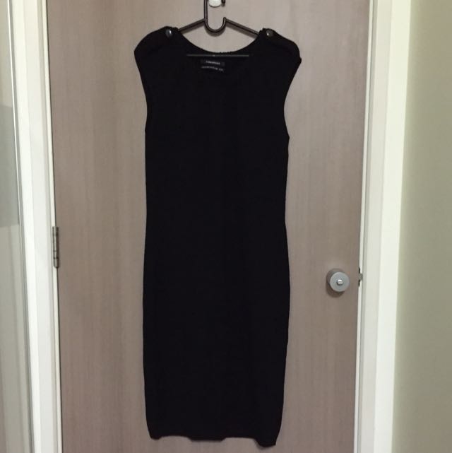 Club Monaco Knit Dress, Women's Fashion, Tops, Sleeveless on Carousell