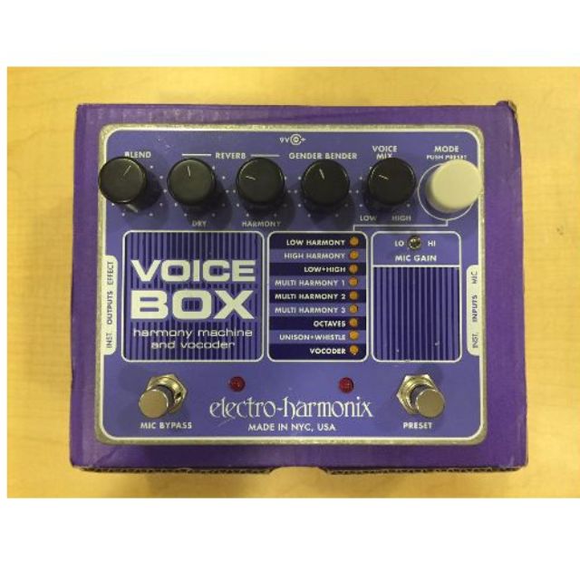 voice box harmony machine