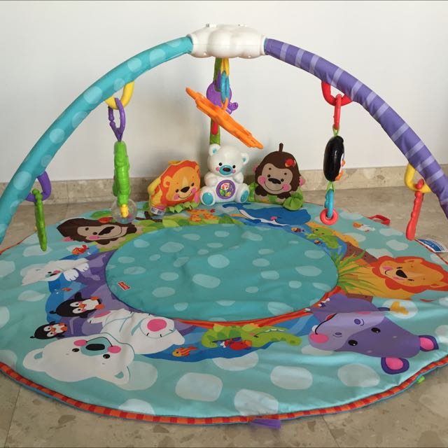 deluxe musical activity gym