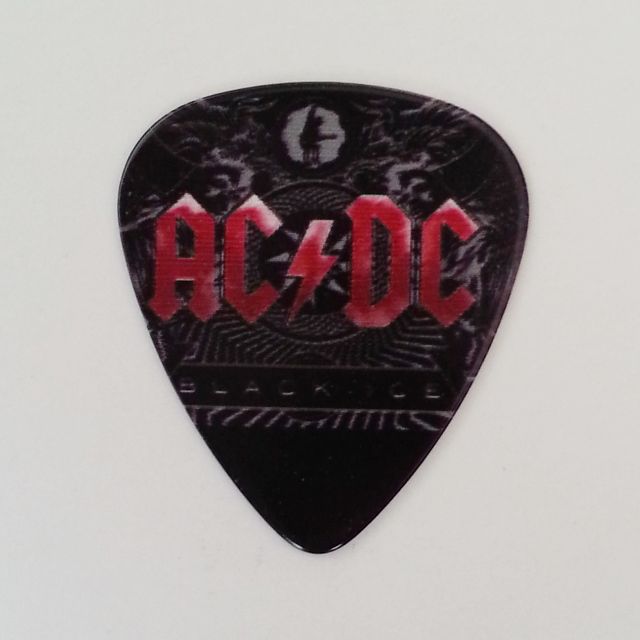 Guitar Pick Acdc Music Media On Carousell