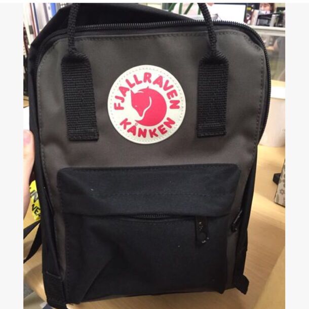 fjallraven kanken black graphite