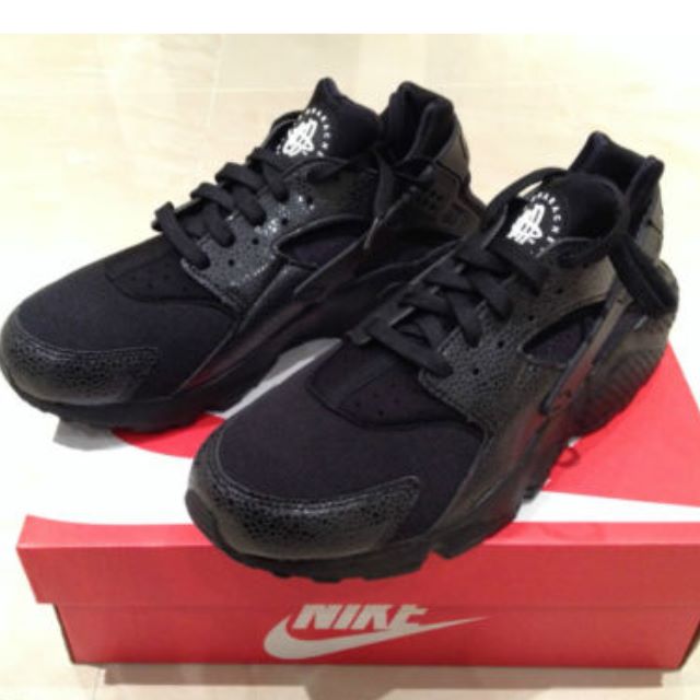 Huarache noir lizard Clearance