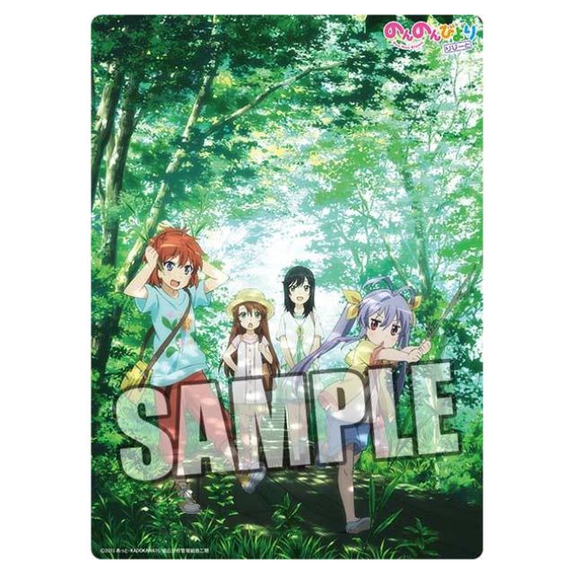 Wallpaper Non Non Biyori Repeat B5 Clear Pencil Board Entertainment J Pop For iPhone