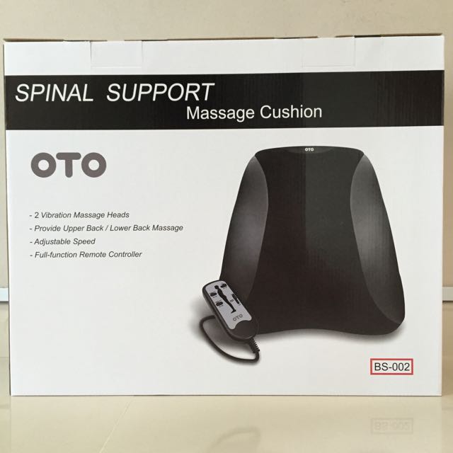 OTO Spinal Support Massage Cushion, Sports Equipment, Exercise & Fitness, Cardio & Fitness 